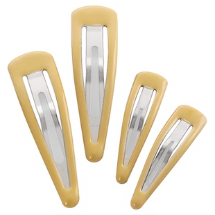 OSEWAYA水滴BB夹刘海碎发头帘侧边发卡子头饰大号一字边夹基础款