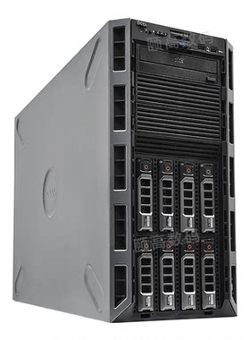 戴尔T430塔式服务器主机静音ERP数据库储存AI模型GPU计算数据备份