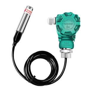 分体投入式液位计2088榔头型防腐水位传感器防堵静压式液位变送器