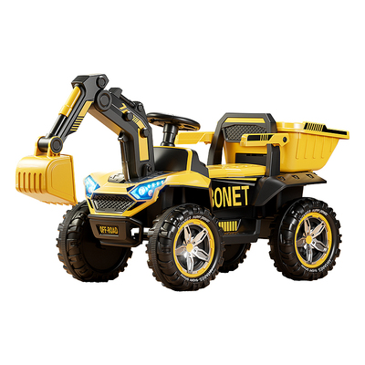 挖掘机玩具车可坐人男孩小孩遥控电动挖挖机大号超大型工程挖土车