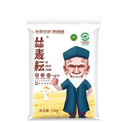 丝麦耘新疆面粉10kg饺子馒头