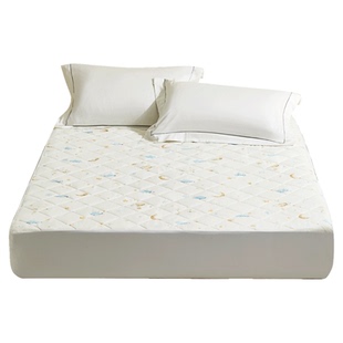 罗莱儿童抗菌大豆床垫保护罩学生宿舍透气防水床笠隔尿床笠可机洗