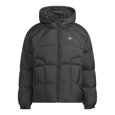 Adidas/阿迪达斯正品三叶草男士保暖连帽运动羽绒服KS6079