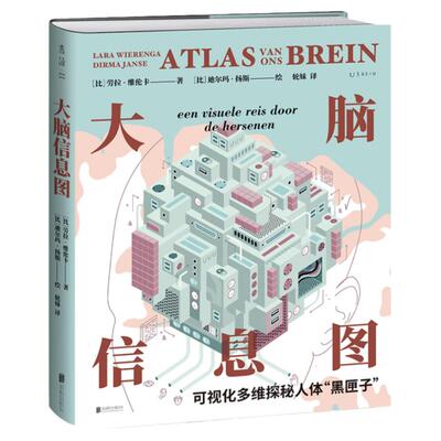 大脑信息图：可视化多维探秘人体“黑匣子”3D版人类大脑运行原理与使用图解。26个话题，300+张图，科普成长、学习及创造