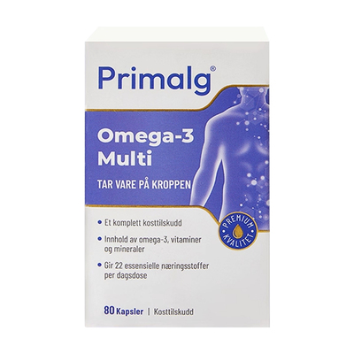 挪威Primalg多种维生素鱼油胶囊