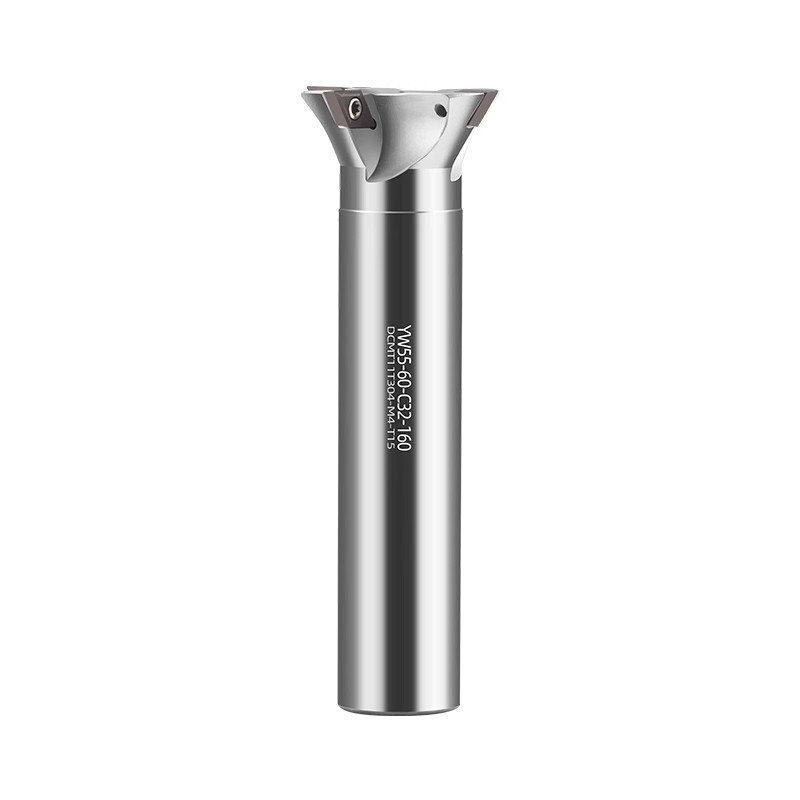 CNC数控YW45/55°60度加工中心直柄燕尾槽刀杆内孔鸠尾V型槽铣刀