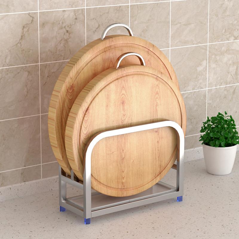 不锈钢砧板架菜板放置架放菜板的支架切菜板置物架粘板架案板架子