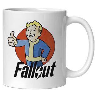 辐射VaultBoy马克杯避难所Fallout游戏周边礼物哔哔小子喝水杯子