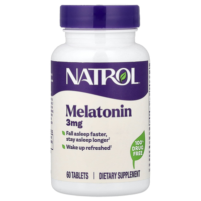 Natrol,褪黑素，5 毫克，60 片
