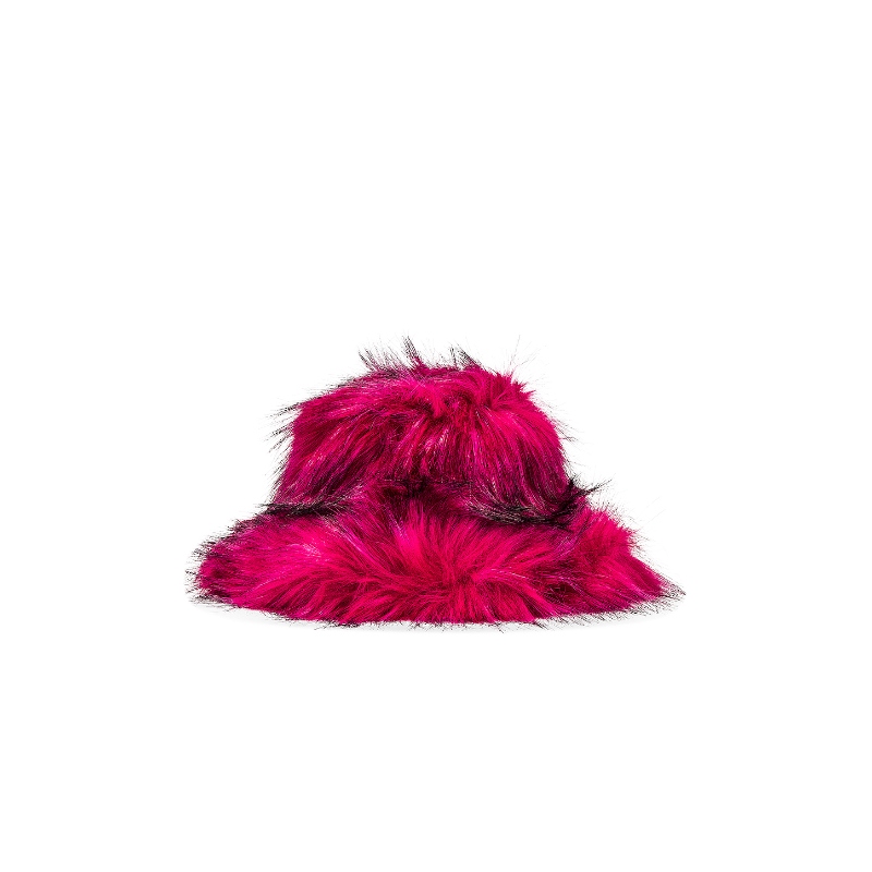 Adrienne Landau Faux Racoon Hatrevolve时尚小众新款