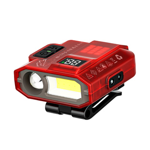 哈拿头灯钓鱼专用夜钓感应帽夹帽檐帽子头戴式强光户外登超亮上饵