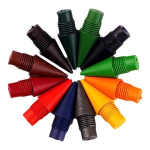 永恒彩色铅笔替换头12色可擦彩铅笔芯免削学生绘画彩色铅笔替换芯