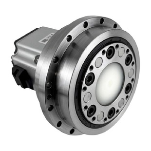 精密RV减速机器人摆线针轮变位机械手关节法兰盘输出中空旋转平台