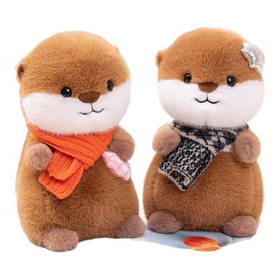 可爱水獭毛绒玩偶公仔送男女生朋友闺蜜孩子儿童节礼物实用高级感