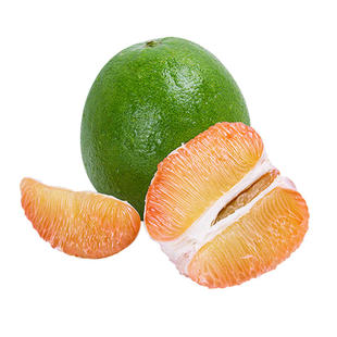 泰国翡翠红心柚子青皮爆汁清香泰柚蜜柚进口甜柚子贵族金柚包邮