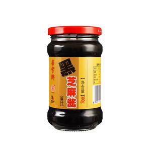 正宗崔字牌黑芝麻酱小石磨无添加水烘焙早餐面包吐司涂抹酱旗舰店