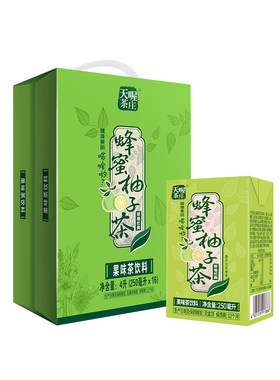 天喔茶庄250ml夏季蜂蜜柚子茶