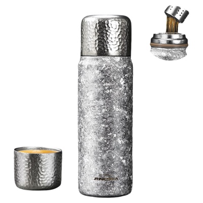 日本JRINKTEEA品牌纯钛保温杯