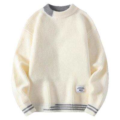 圆领男士毛衣打底针织衫