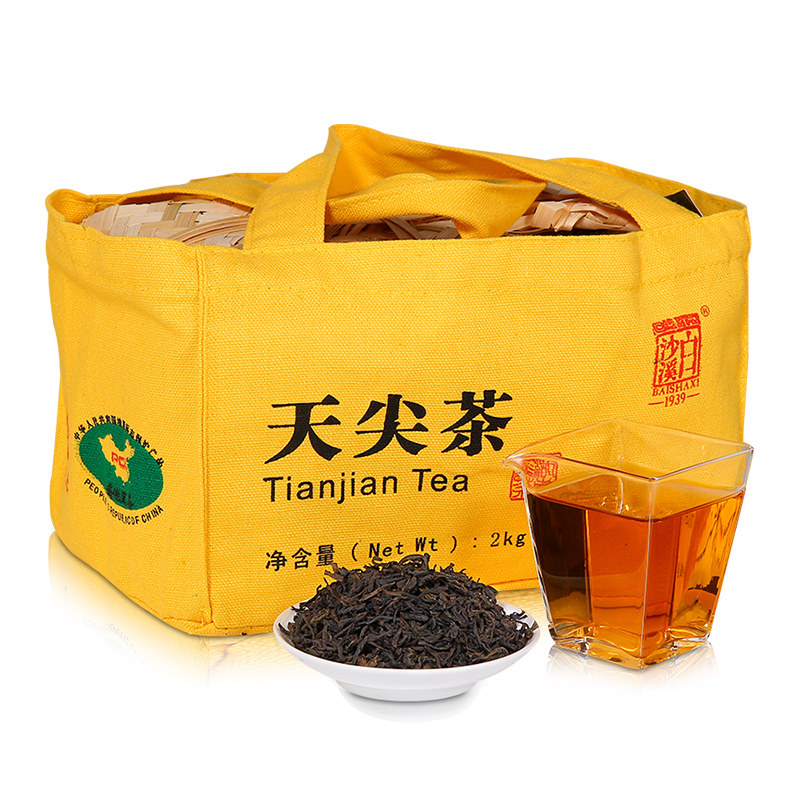 白沙溪安化黑茶2021年天尖茶2kg