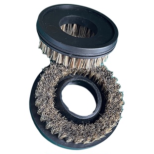 PCB锣机压脚毛刷大量TL60钻孔机带胶圈外径50双开口圆形工业清洁