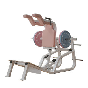 健身瑜伽器材女子塑形臀桥哈克深蹲机大腿内外侧高位下拉背训练器