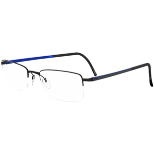 Silhouette诗乐眼镜架男士半框眼镜框近视眼镜钛轻盈钛架5428