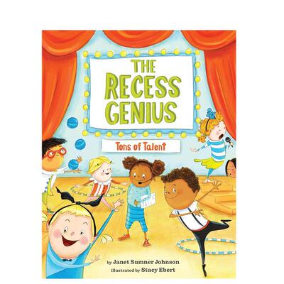 【预售】天才课间休息 2英文儿童绘本自我认知情绪管理进口原版外版书精装3-6周岁Recess Genius 2， TheJohnsonPixel+Ink