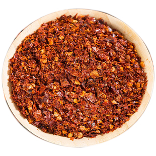 四川二荆条辣椒面微辣特香500g中粗小面红油辣子面手工石臼海椒面