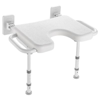 家文化浴室凳子U型坐板方便清洁