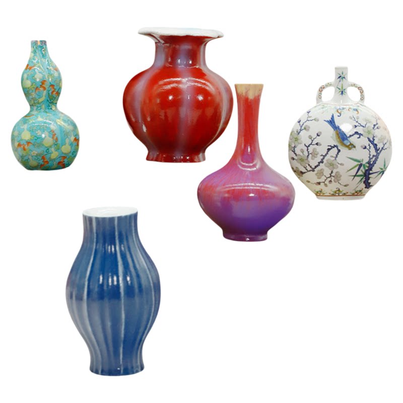 山东博物馆文创瓷韵树脂冰箱贴摆件纪念品创意马年新年礼物伴手礼