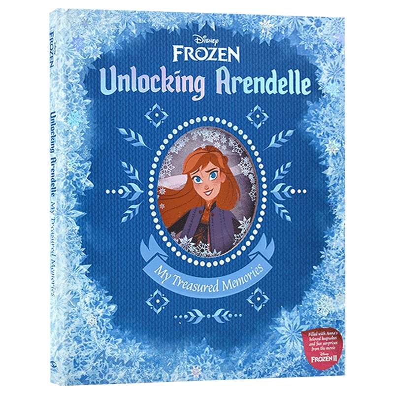 英文原版 冰雪奇缘2 打开阿伦黛尔 Disney Frozen Unlocking Arendelle 英文版
