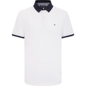 Tommy男装撞色镶边短袖T恤POLO
