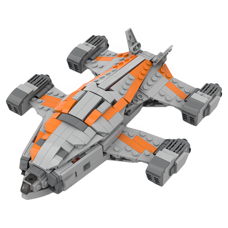 高砖零件MOC-134291船体1300