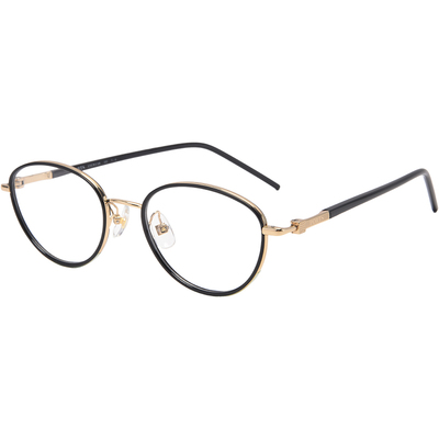 PORTS显白圆框近视眼镜优雅女士光学镜架可配度数POF22532