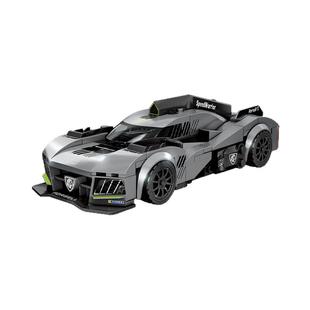 森宝积木名车世界赛汽车跑车模型儿童拼装玩具男手工拼搭生日礼物