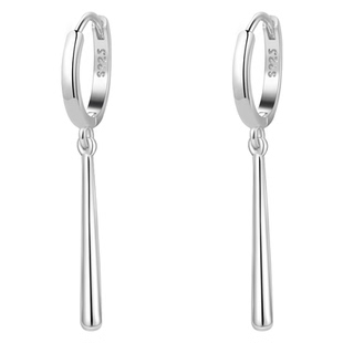 925纯银耳环女索隆同款耳坠男士2025新款潮个性气质耳扣耳钉耳饰