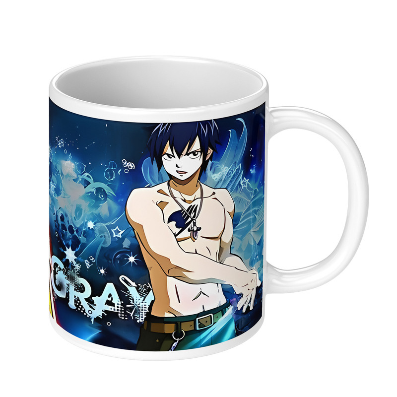妖精的尾巴动漫周边马克杯Fairy Tail水杯二次元魔导少年陶瓷杯子