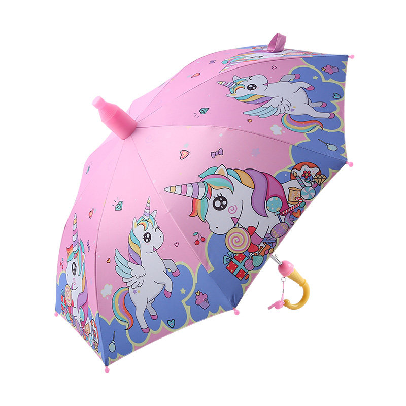 儿童雨伞防晒黑胶晴雨伞