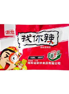 新林19g找你辣儿时怀旧面筋辣条