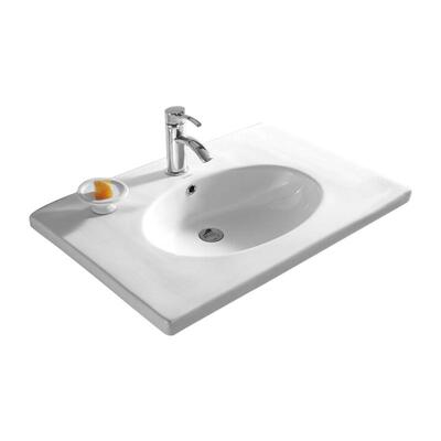 箭牌一体式陶瓷盆柜盆多尺寸可选