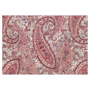 日本进口布料hokkoh60支纯棉手工布艺柔软透气服装面料瑰丽腰果花