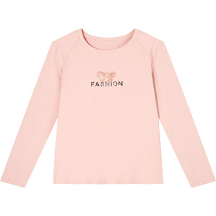 白色正肩长袖t恤女打底衫2026新款春季薄款女装显瘦遮肉内搭上衣