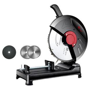 创一切割机钢材大功率台式木工专用切割锯小型220v木材锯木机器