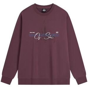 特步连帽卫衣2024秋冬新款休闲潮流百搭男子运动卫衣976429920305