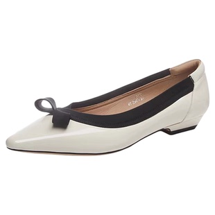 星期六单鞋女春季新款小香风中跟法式晚晚风温柔配裙子粗跟奶奶鞋