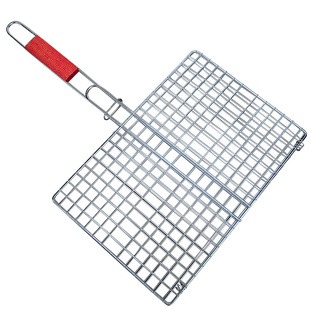 烤鱼网夹烧烤工具配件烤鱼架子烧烤网夹烤肉夹子