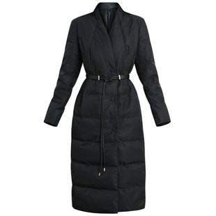 小香风90白鸭绒轻盈显瘦羽绒服韩版设计感大码保暖名媛外套2185