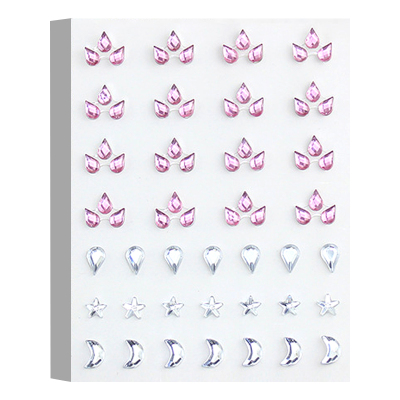 杰利儿童眉心钻石贴古风妆容贴