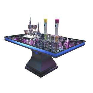 ktv茶几发光小酒吧散台吧台歌厅卡座清吧桌椅组合专用餐桌子定制